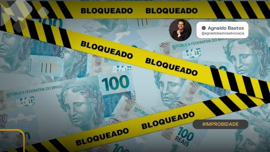 O seu patrimônio e todos os seus bens podem ser penhorados, ou seja, bloqueados com a finalidade de indenizar a administração pública em razão do potencial dano causado.