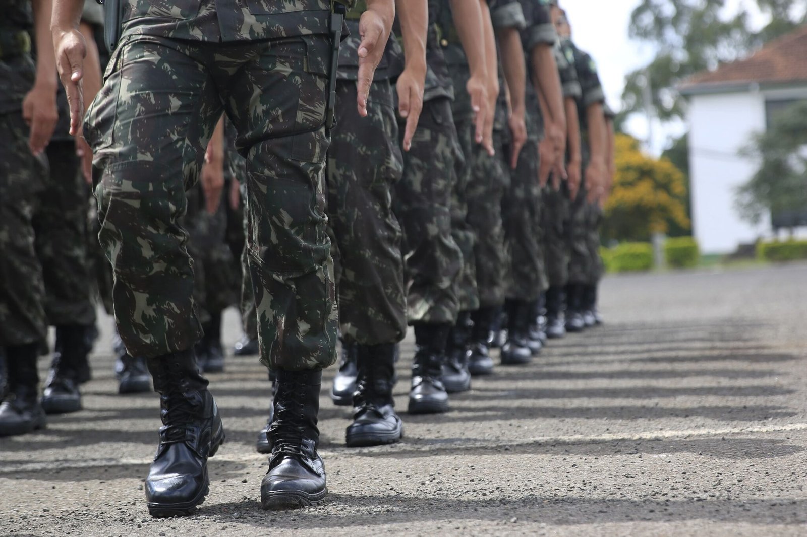 Passo a passo militar temporário do Exército Brasileiro 