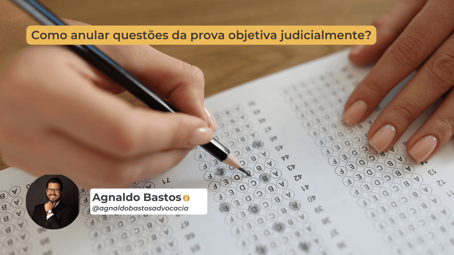 É possível anular judicialmente questões da prova objetiva?
