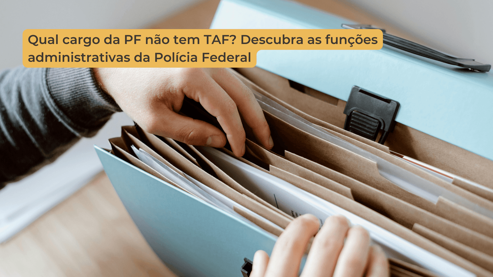 Qual cargo da PF não tem TAF